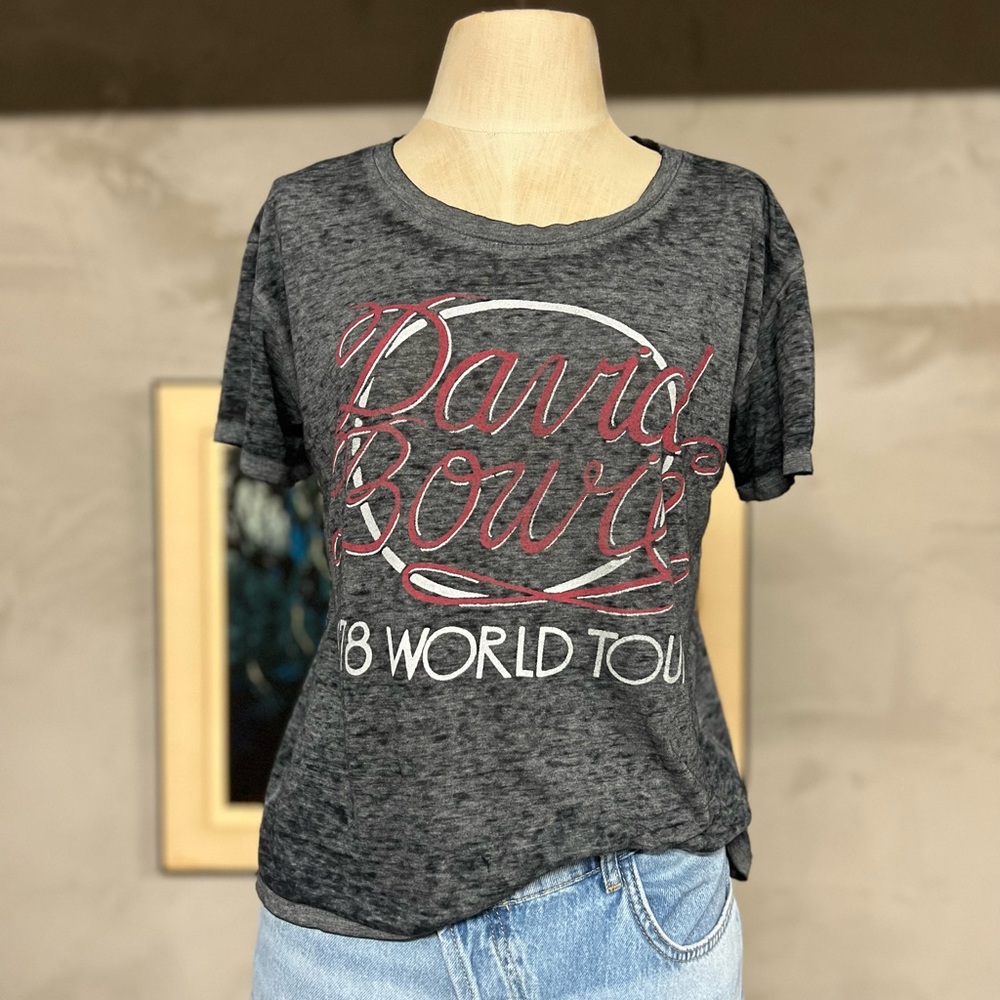 David Bowie 1978 World Tour tee